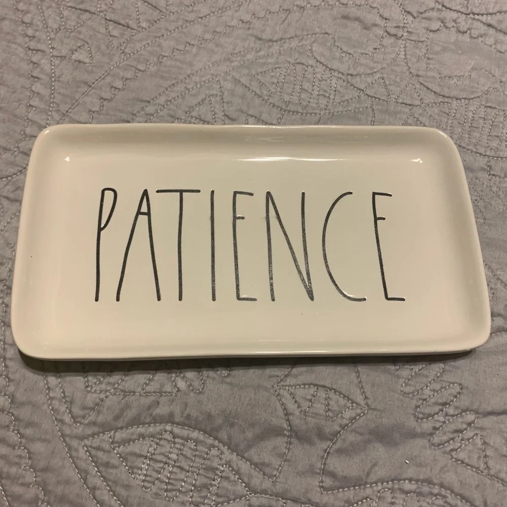 Patience - Rae Dunn by Magenta NWOT - Picture 1 of 4